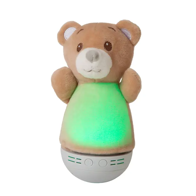 DOLLY - Table lamp Children's room - Batteries - LED - 1x3W 2700K - With music function - Brown - 77500/01/43