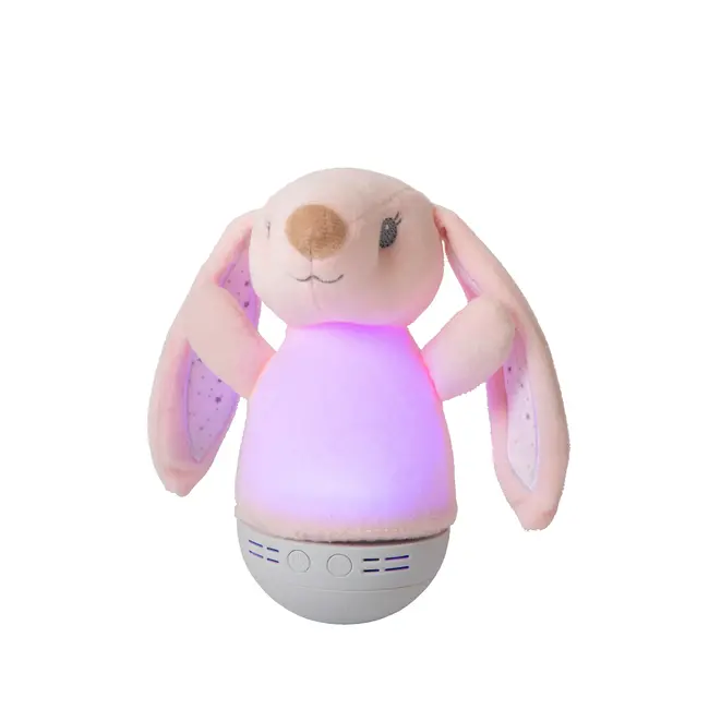 DOLLY - Lampe de table Chambre d'enfant - Piles - LED - 1x3W 2700K - Avec fonction musicale - Rose - 77500/01/66