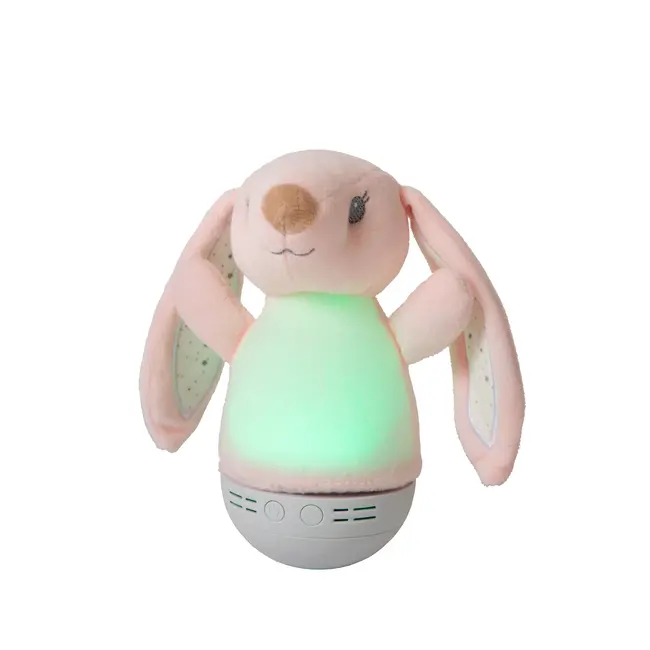 DOLLY - Lampe de table Chambre d'enfant - Piles - LED - 1x3W 2700K - Avec fonction musicale - Rose - 77500/01/66