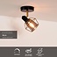 NILA - Ceiling spotlight - 1xE14 - Black - 77977/01/30