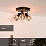 NILA - Ceiling spotlight - Ø 36 cm - 3xE14 - Black - 77977/13/30