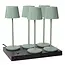 THE DOCK - Draadloze oplader / oplaadstation / Wireless charger - Max. 6 lampen - Zwart - 27889/06/30