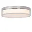 PLANO - Plafonnier de salle de bain - Ø 23 cm - LED à intensité variable - CCT - 1x11 W 2700 K/4000 K - IP44 - Opale - 78151/12/61
