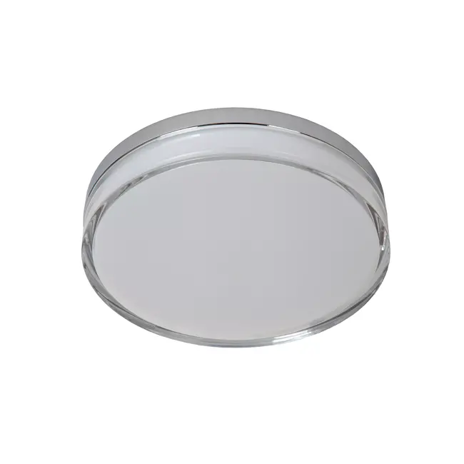 PLANO - Plafonnière Badkamer - Ø 28 cm - LED Dimb. - CCT - 1x16W 2700K/4000K - IP44 - Opaal - 78151/18/61