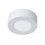 BRICE-LED - Plafonnier de salle de bain - Ø 11,7 cm - LED Dim. - 1x8W 3000K - IP44 - Blanc - 28116/11/31