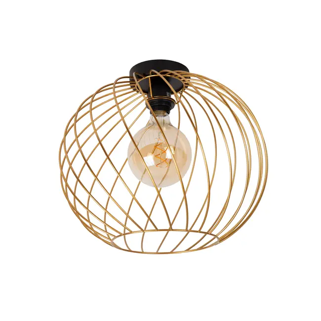 DANZA - Ceiling lamp - Ø 40 cm - 1xE27 - Matt Gold / Brass - 21128/40/02