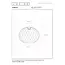 DANZA - Plafonnier - Ø 40 cm - 1xE27 - Or mat / Laiton - 21128/40/02