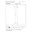 LAWFORD - Lampadaire - LED - 1x6W 3000K - IP54 - Noir - 29831/60/30