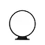 JEREL - Lampadaire - Ø 40 cm - LED - 1x5W 3000K - IP54 - Noir - 29830/40/30