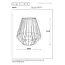 REDA - Table lamp - 1xE27 - Black - 78598/01/30