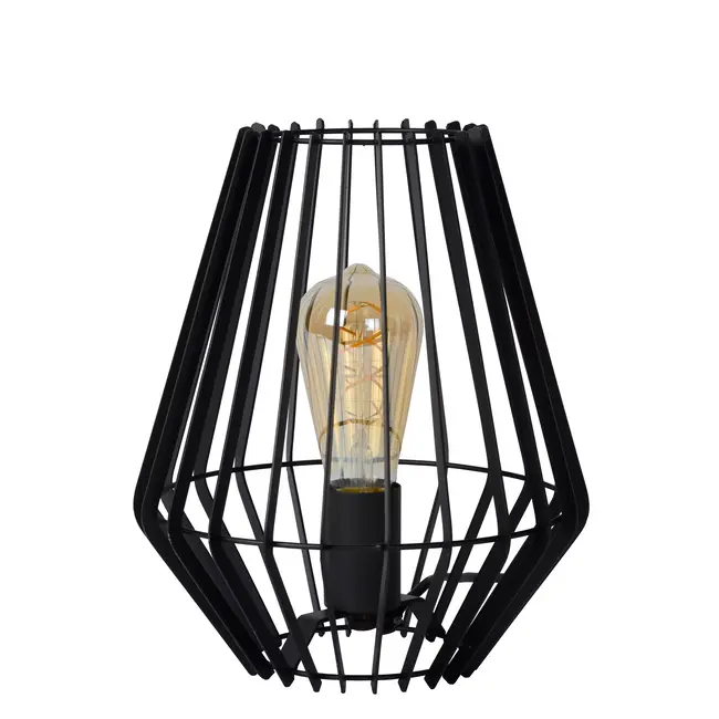 REDA - Lampe de table - 1xE27 - Noir - 78598/01/30