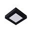 BRICE-LED - Plafonnier de salle de bain - LED à intensité variable - 1x15W 3000K - IP44 - Noir - 28117/17/30