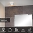 BRICE-LED - Plafonnier de salle de bain - LED à intensité variable - 1x8W 3000K - IP44 - Blanc - 28117/11/31