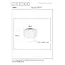 JANY - Lampe de table - Ø 16 cm - 1xE14 - Noir - 78595/01/30