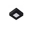 BRICE-LED - Plafonnier de salle de bain - LED à intensité variable - 1x8W 3000K - IP44 - Noir - 28117/11/30