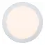 BRICE-LED - Plafonnier de salle de bain - Ø 24 cm - LED Dim. - 1x15W 3000K - IP44 - Blanc - 28116/24/31