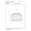 OTIS - Ceiling light - LED - 1x42W 3000K - Opal - 79198/42/61