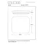 OTIS - Ceiling light - LED - 1x32W 3000K - Opal - 79198/32/61