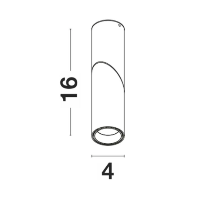 Boston - Opbouwspot - Zwart - 9441291