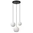 BINA - Pendant lamp - Ø 40 cm - 3xE27 - White - 13451/03/31
