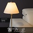 TOUCH - Lampe de table - Ø 22 cm - 1xE14 - Chrome mat - 12561/21/12