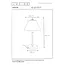 TOUCH - Lampe de table - Ø 22 cm - 1xE14 - Chrome mat - 12561/21/12