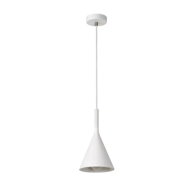 GIPSY - Pendant lamp - Ø 16.5 cm - 1xE27 - White - 35406/16/31