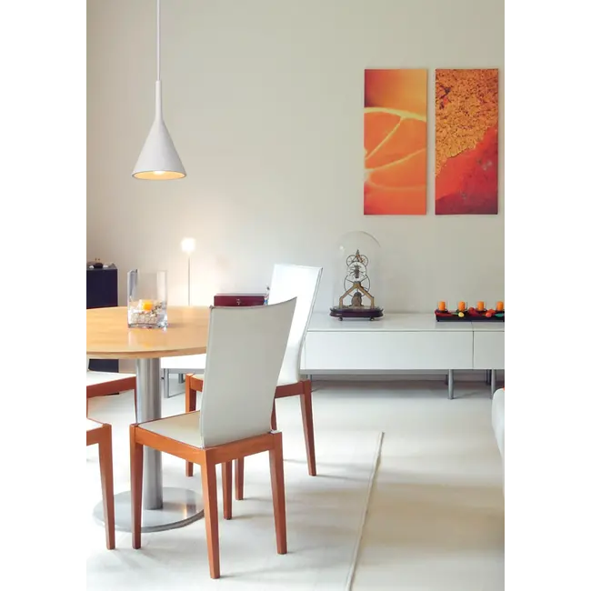 GIPSY - Suspension - Ø 16,5 cm - 1xE27 - Blanc - 35406/16/31