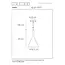 GIPSY - Pendant lamp - Ø 16.5 cm - 1xE27 - White - 35406/16/31