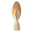 CASTAMAR - Lampe de table - Ø 25,5 cm - LED - 1x8W 2100K - Taupe - 34552/03/41