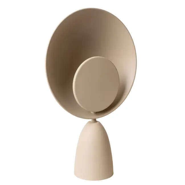 CASTAMAR - Lampe de table - Ø 25,5 cm - LED - 1x8W 2100K - Taupe - 34552/03/41