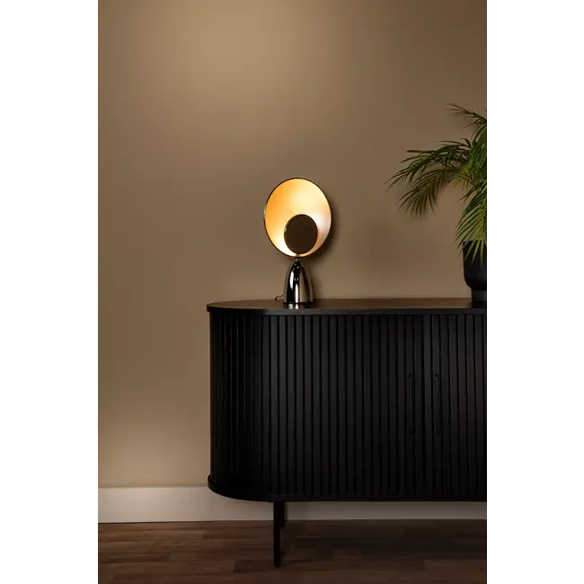 CASTAMAR - Lampe de table - Ø 25,5 cm - LED - 1x8W 2100K - Chrome - 34552/03/11