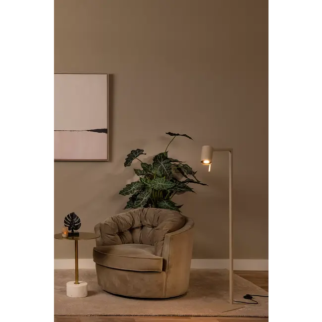 LESLEY - Floor reading lamp - 1xGU10 - Taupe - 03725/01/41