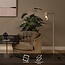 LESLEY - Floor reading lamp - 1xGU10 - Taupe - 03725/01/41
