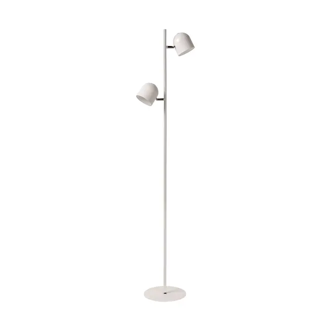 SKANSKA - Vloerlamp - LED Dimb. - 2x5W 3000K - Wit - 03703/10/31