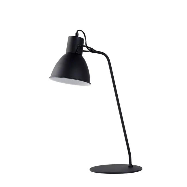 SHADI - Bureaulamp - Ø 20 cm - 1xE14 - Zwart - 03617/01/30