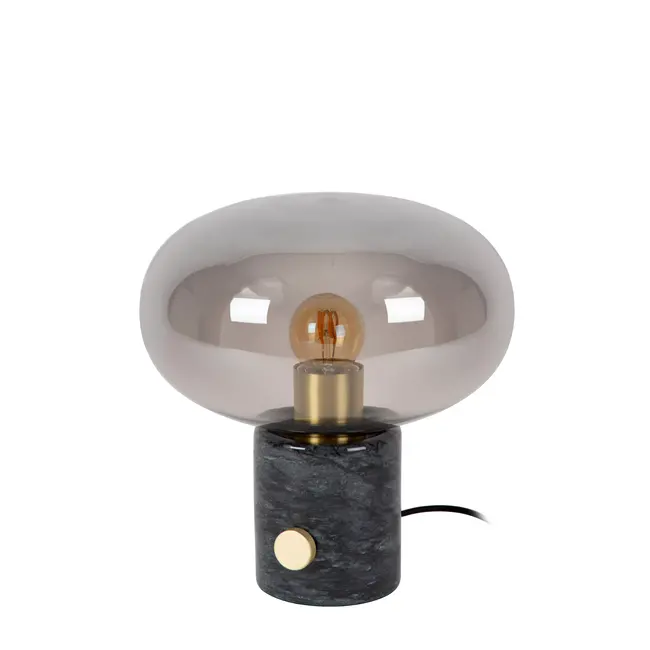 CHARLIZE - Tafellamp - Ø 23 cm - 1xE27 - Fumé - 03520/01/65