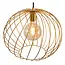 DANZA - Pendant lamp - Ø 40 cm - 1xE27 - Matt Gold / Brass - 21428/40/02
