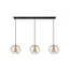 DANZA - Pendant lamp - 3xE27 - Matt Gold / Brass - 21428/03/02