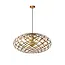 WOLFRAM - Hanglamp - Ø 65 cm - 1xE27 - Mat Goud / Messing - 21417/65/02