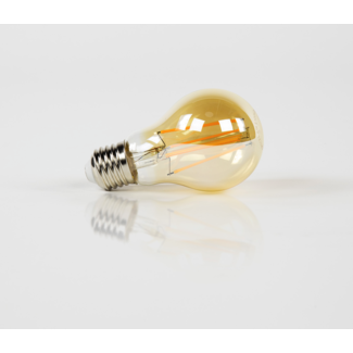 LioLights Ampoule à filament LED [A60] - E27 - Ambre