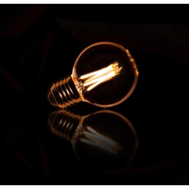 Light source LED [G60] filament bulb Ø6 - Amber