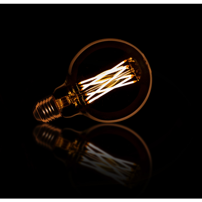 Light source LED [G95] filament bulb Ø9 5 - E27 - Amber