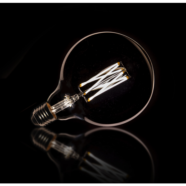 Light source LED [G125] filament bulb Ø12 5 - E27 - Smoke Grey