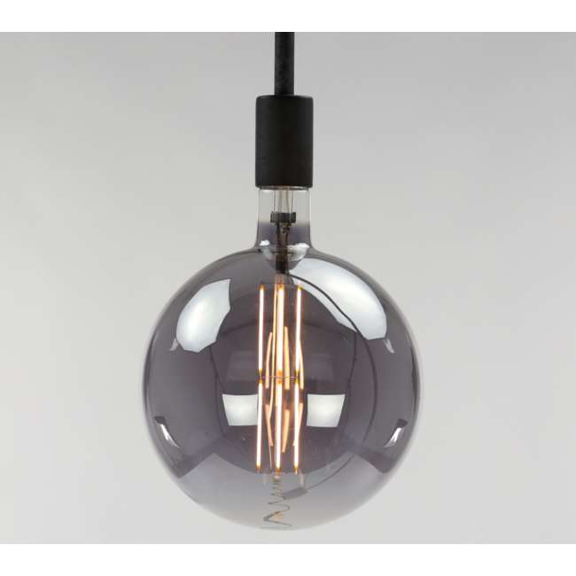 Lichtbron LED [G200] filament bol Ø20 0 - E27 - Smoke Grey