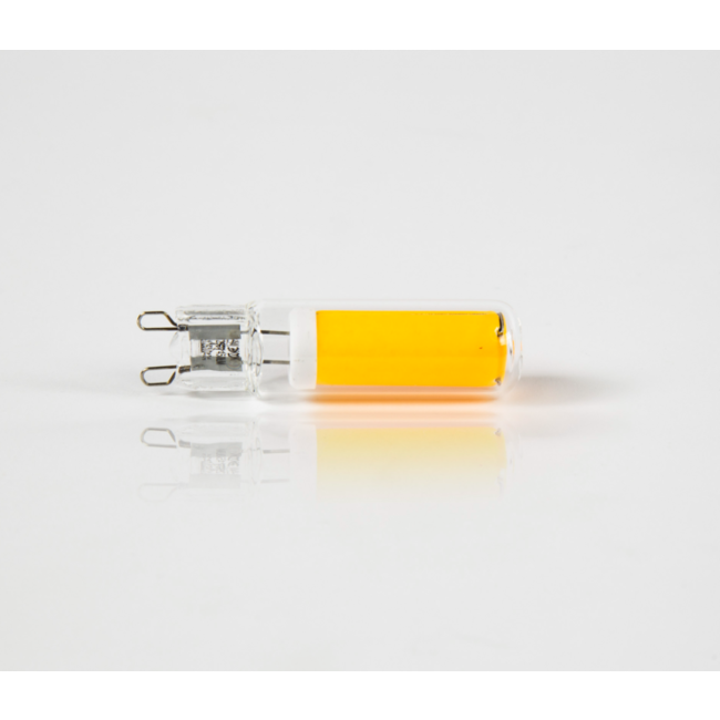 Source lumineuse LED G9 dimmable / Transparente