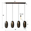 Pendant lamp 4L cosmic / Bronze antique