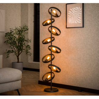 LioLights Lampadaire 8L Hover / Anthracite