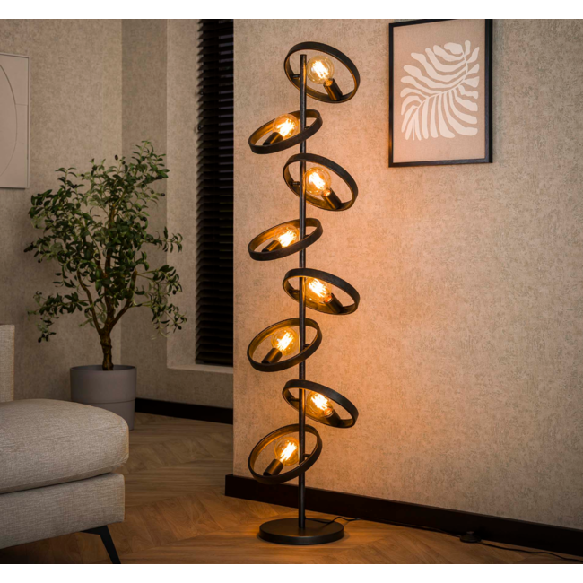 Vloerlamp 8L hover / Charcoal