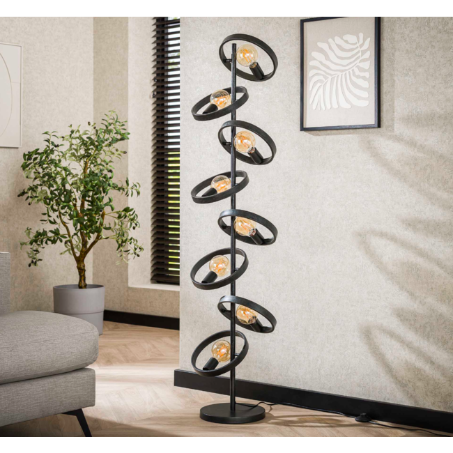Vloerlamp 8L hover / Charcoal